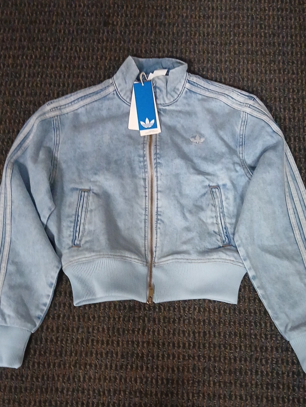 NWT ADIDAS DENIM JACKET
